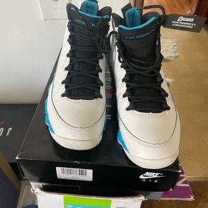 Jordan Sneakers Black and Blue